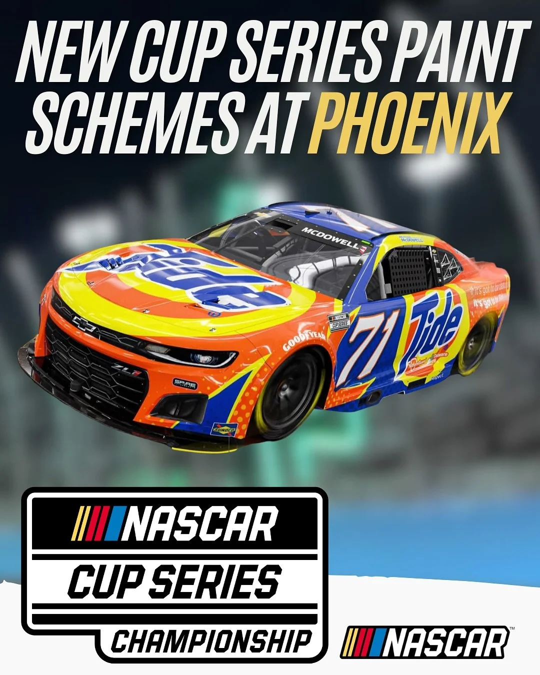 The championship is here! Only a few new schemes as expected since the majority will be rocking their primary sponsors for the season finale. Let us know what you think!

CandCThreads.com

#nascar #championship #final #seasonfinale