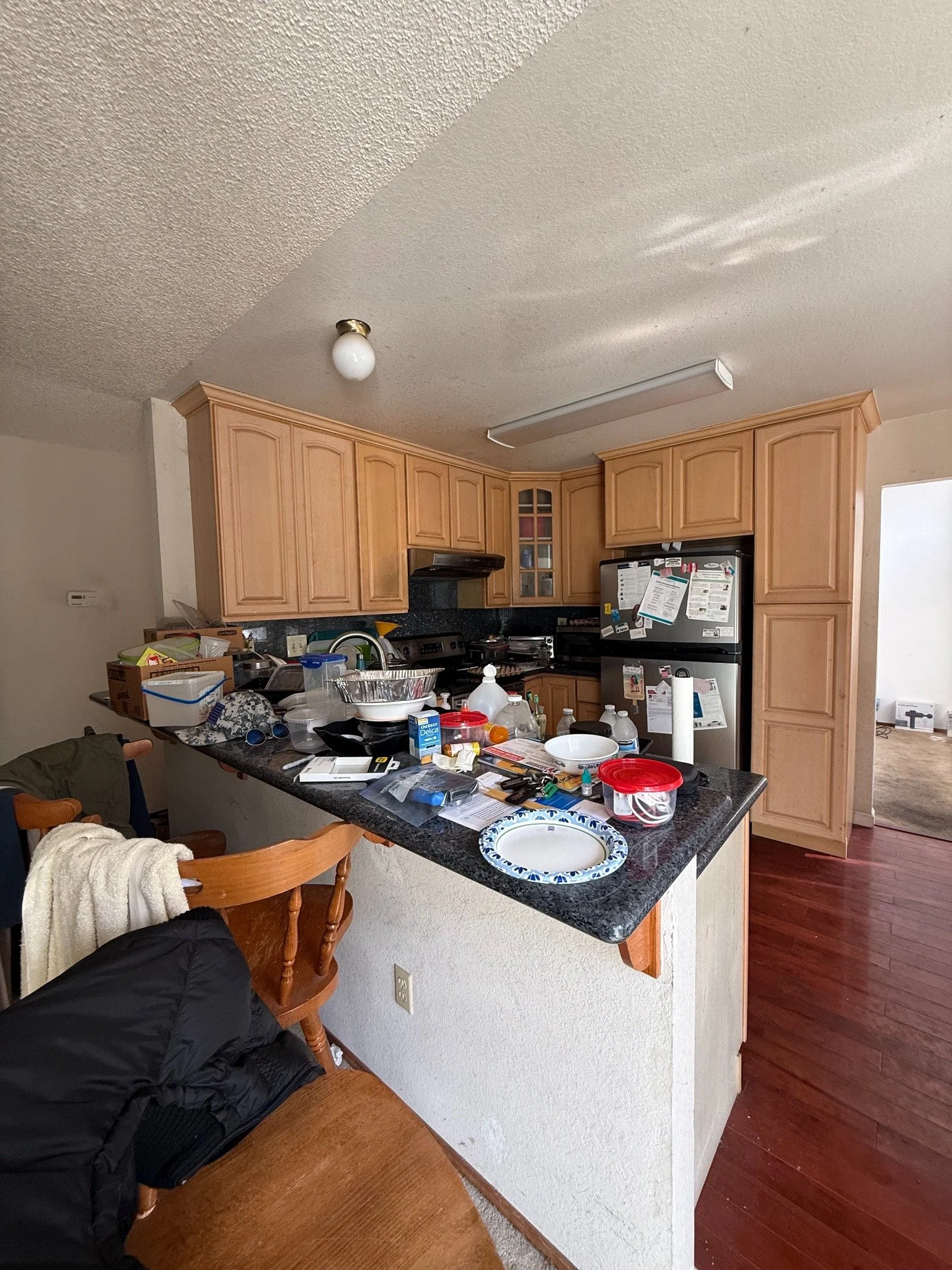 BEFORE | Original kitchen at 5050 Lakeview Circle
