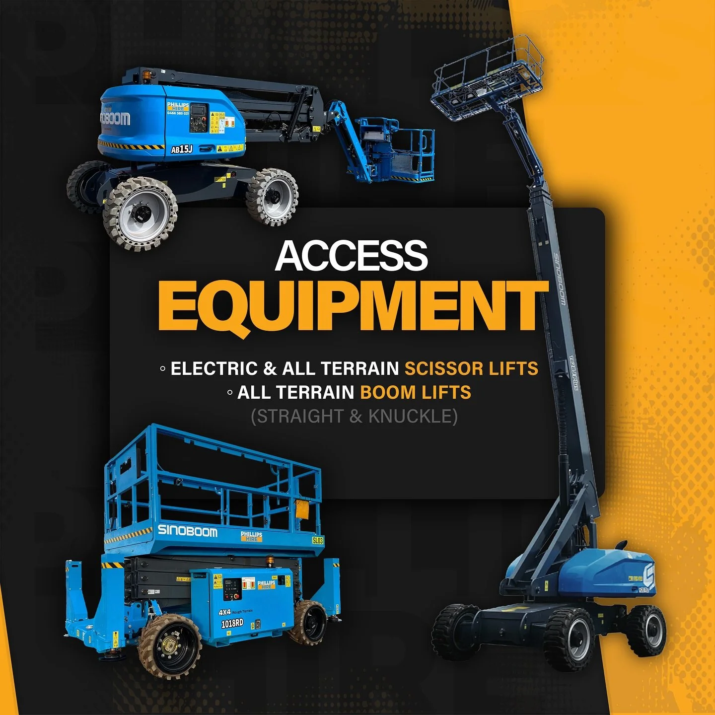 If you&rsquo;re looking for access equipment, @phillips.hire have what you need!

Any size, any requirement, anywhere you need! 

Get in touch with us today!