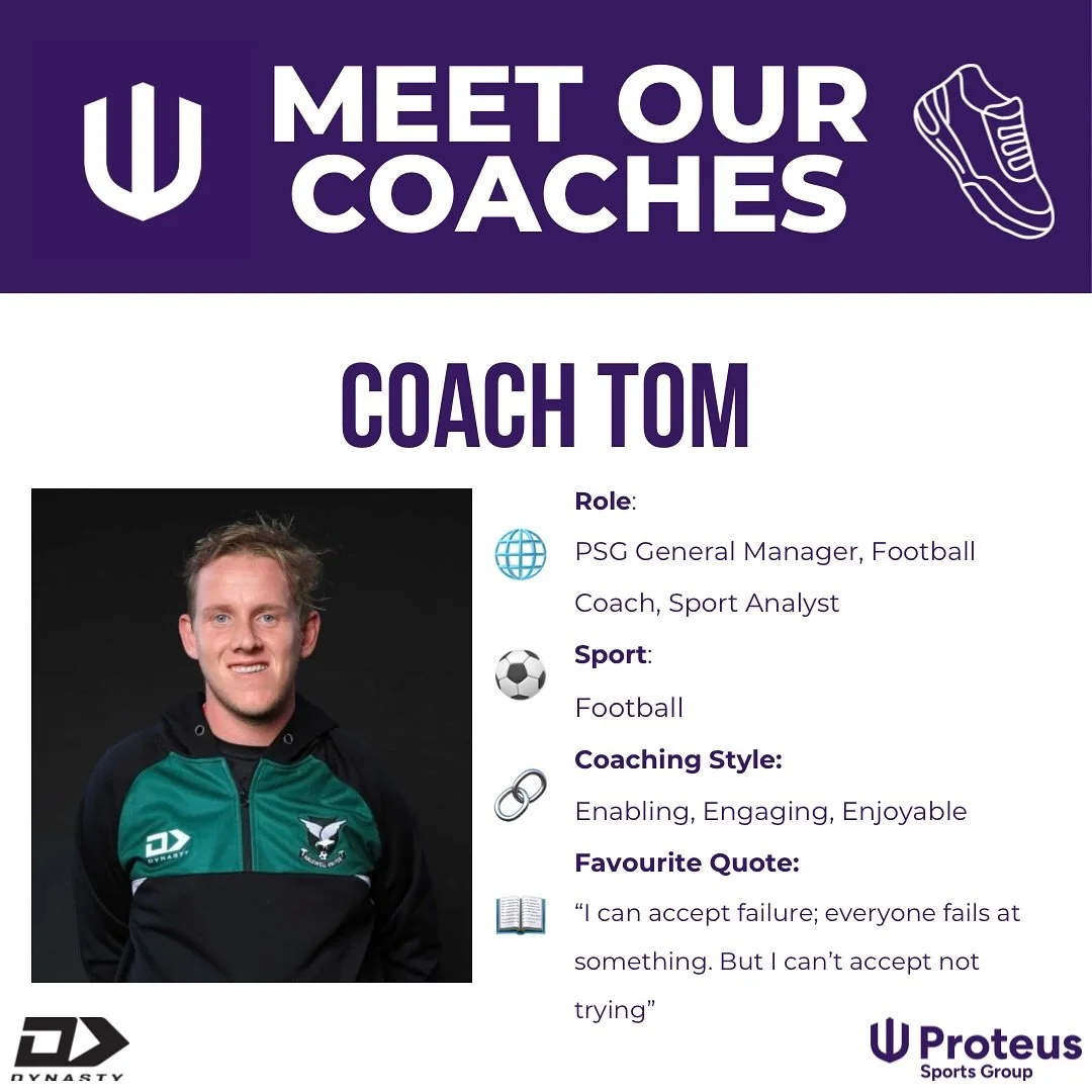 MEET OUR COACHES 🔱

Tom and Caleb - two key coaches here at Proteus!