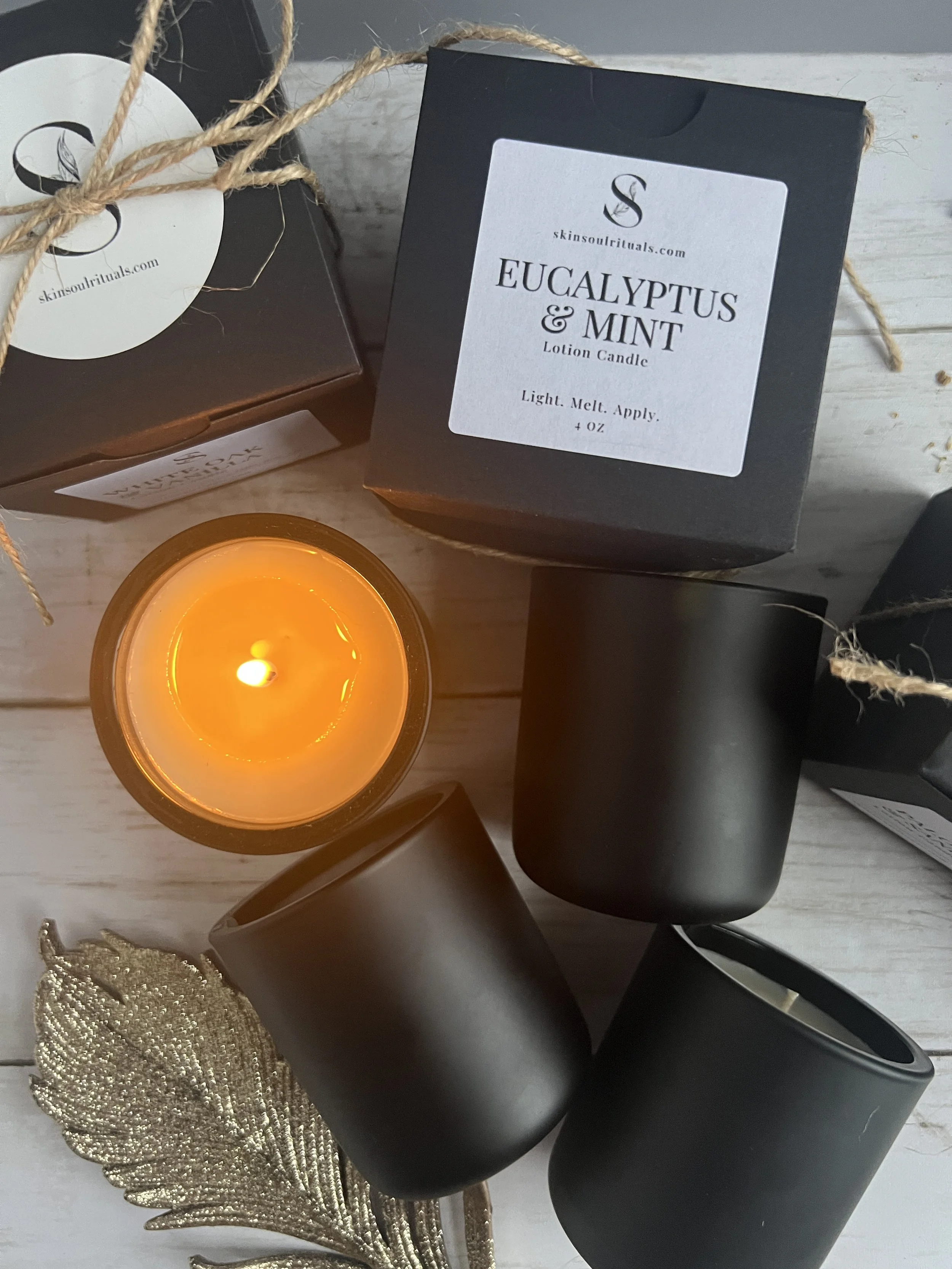 Eucalyptus & Mint Lotion Candle