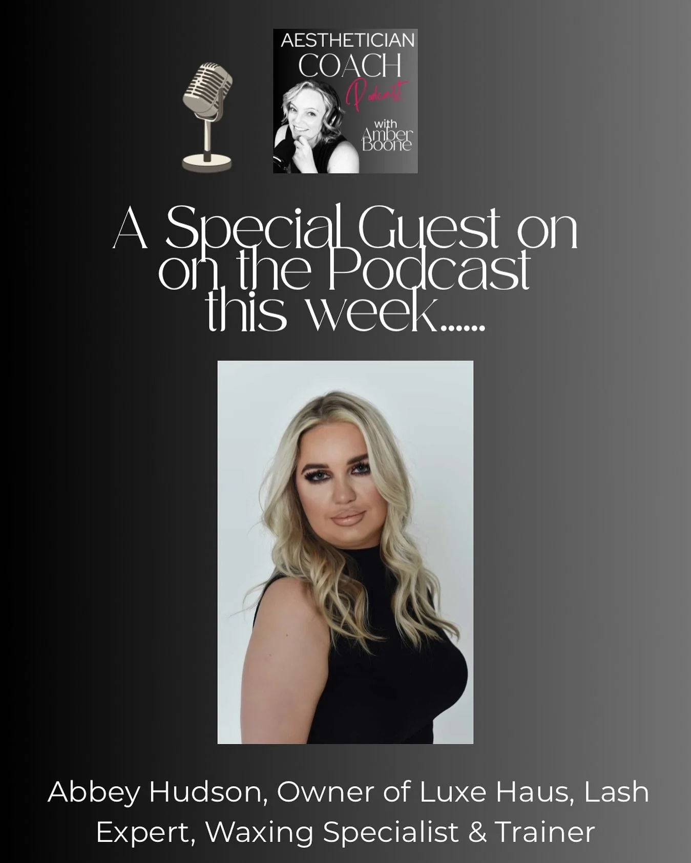 This week Abbey Hudson,LE joins us on the podcast and she had some great takeaways for building your beauty biz from the ground up. Don&rsquo;t miss this one! Listen wherever you listen to your favorite podcast. 🎧

@abbeyhudson_luxehaus 

#esthetici