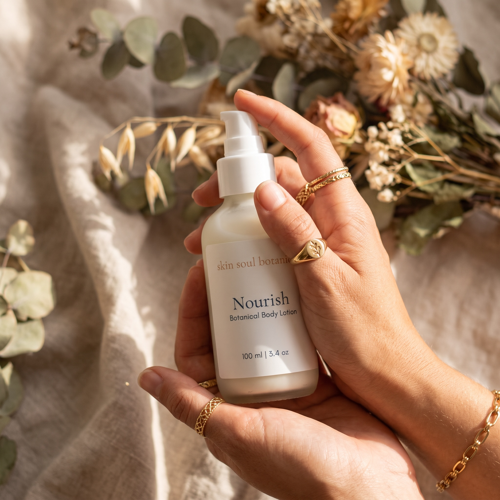 Nourish Botanical Body Lotion