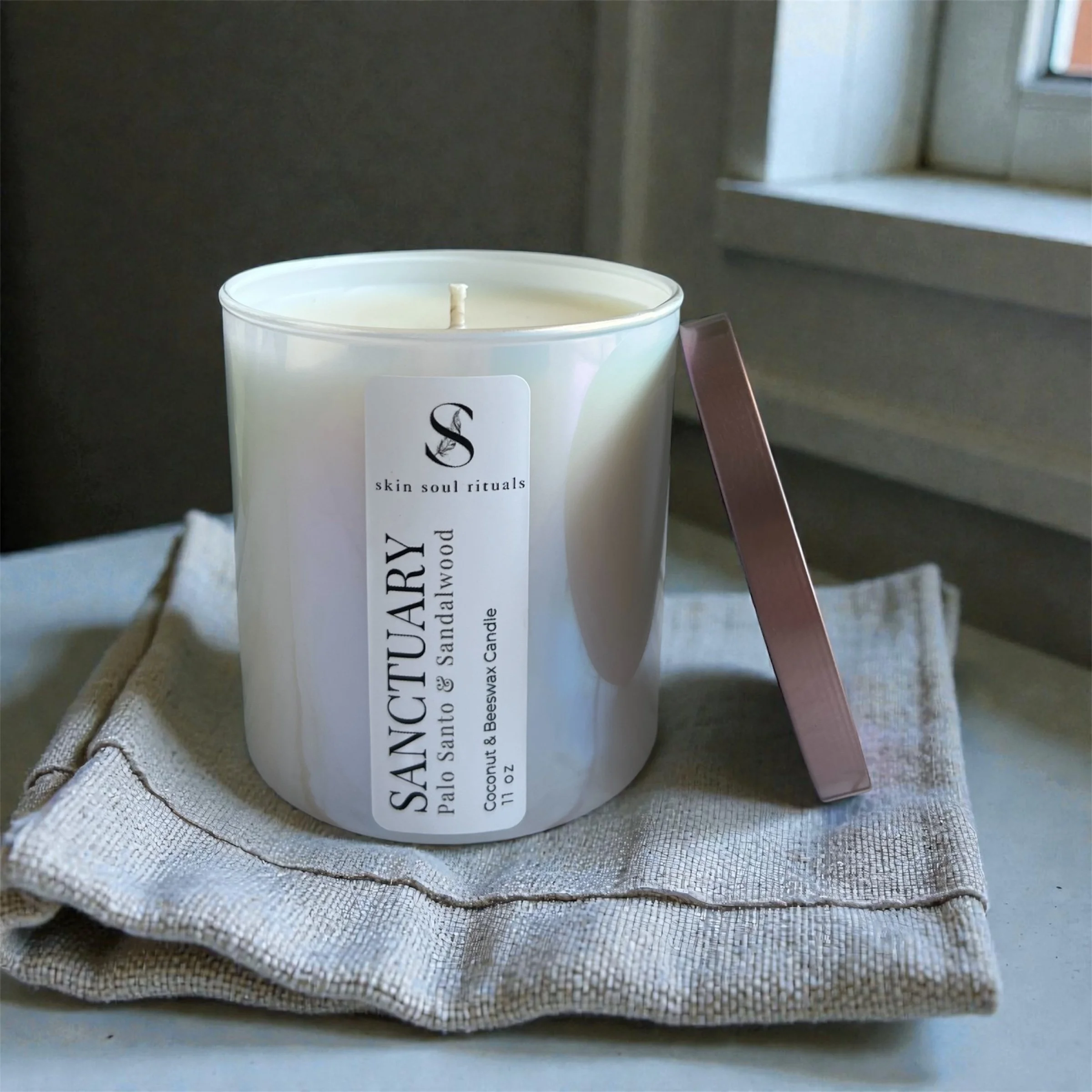 sanctuary white on towel.JPG