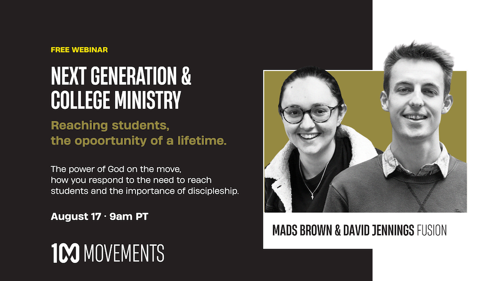 Upcoming Webinar: Next Generation and College Ministry