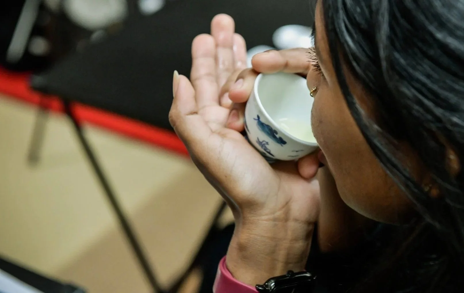 sencha tea ceremony drinking
