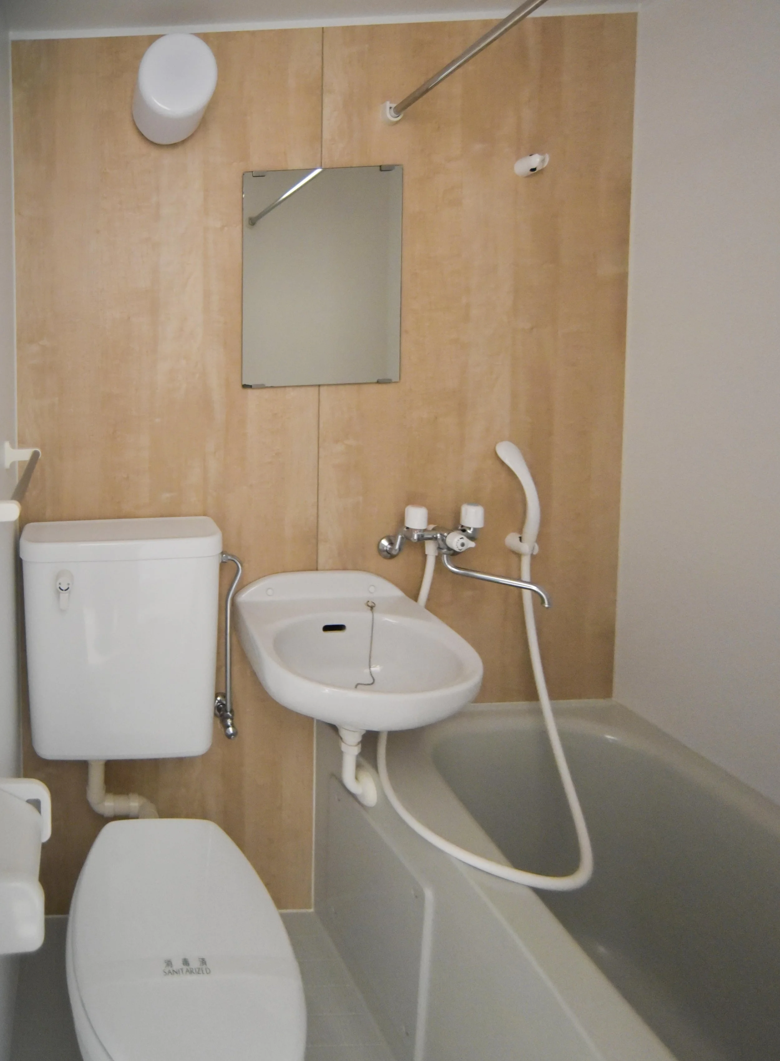Japanese apartment toilet bathroom