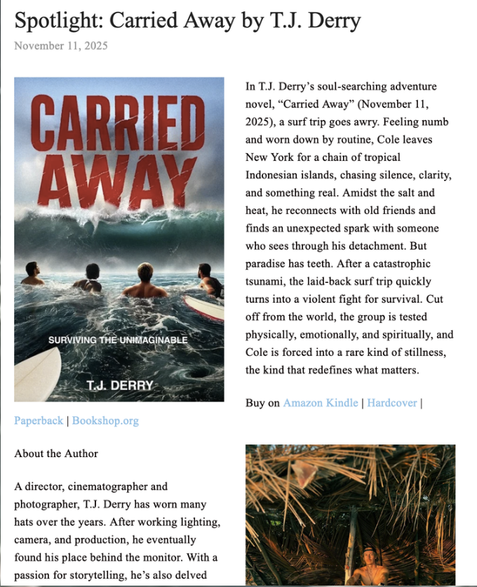 Whatsthisbookabout.com  coverage.