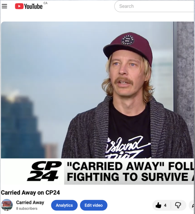 CP24 chat about the Novel and some of the surrounding efforts