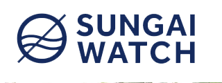 Sungai Watch logo with a circular design and the text 'SUNGAI WATCH' in navy blue on a white background.