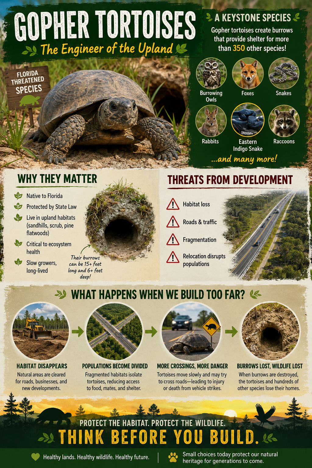 Gopher Tortoise Infographic