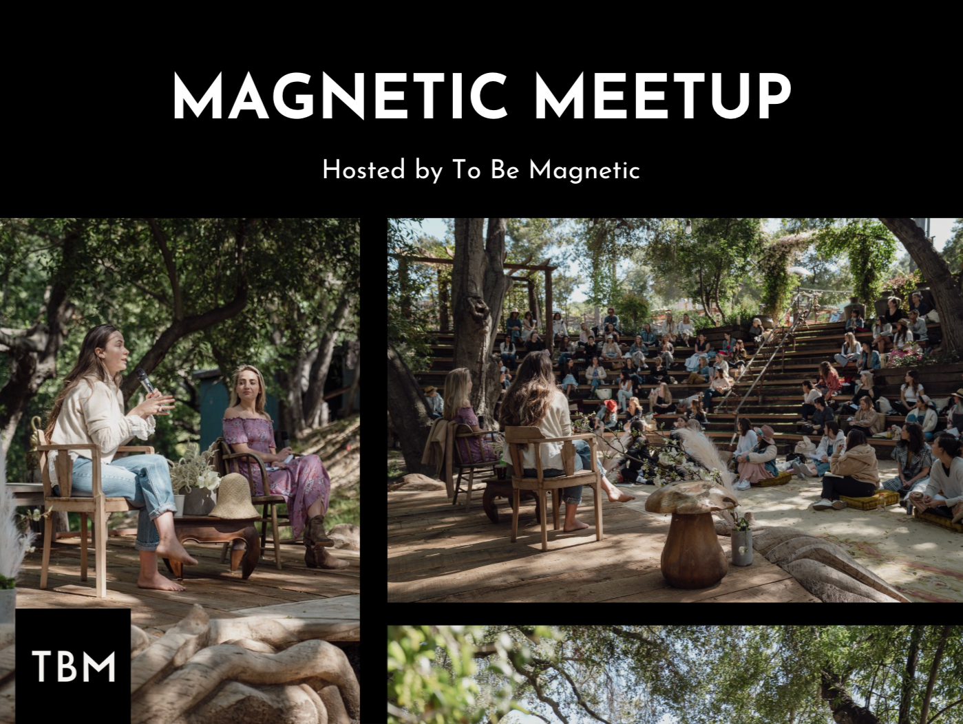 A partnership deck to secure sponsorships for our Magnetic Meetup event in Topanga.