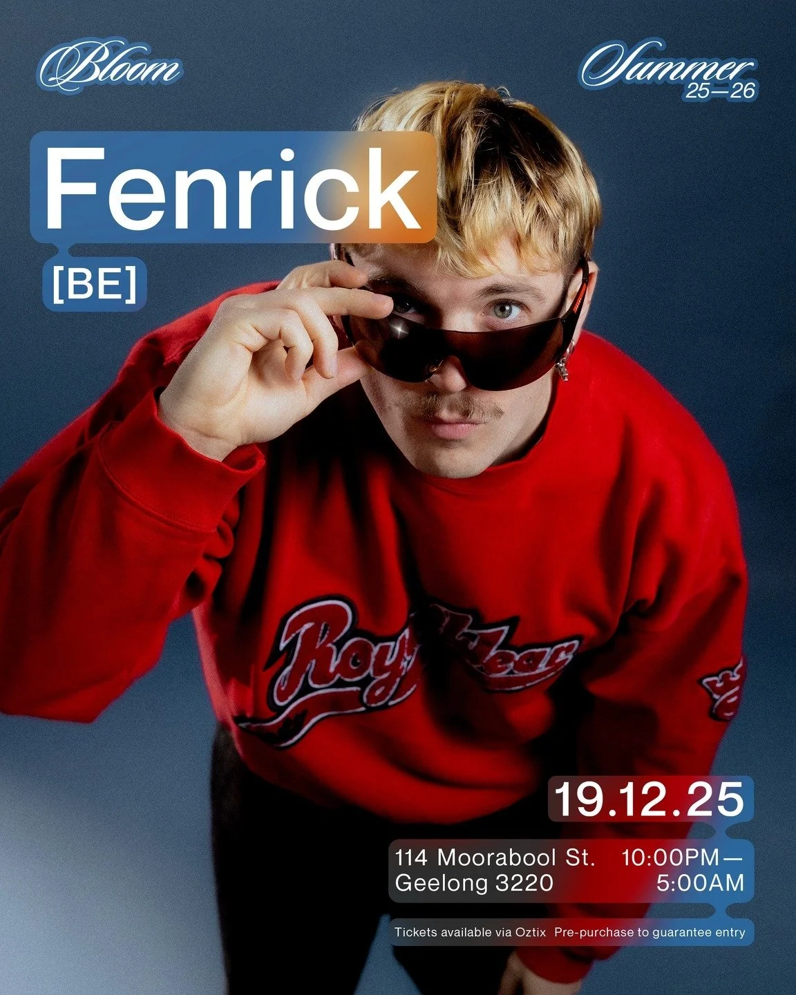 Introducing @fenrick_ 💖

Fenrick embodies an artistic synthesis influenced by a diversity of sounds ranging from the UK garage scene to 90s trance, dynamic techno, hard house, and all the styles he loves. Immersed in the vitality of the electro scen