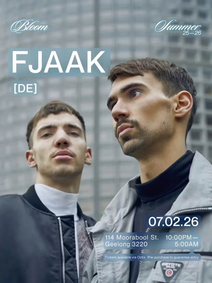 From a Spandau-Basement experiment to a now well established force in contemporary techno: The rise of the smoked out musicians that go by the name of @fjaak has been nothing short of spectacular so far.

Clubs of this world are familiar with FJAAK. 