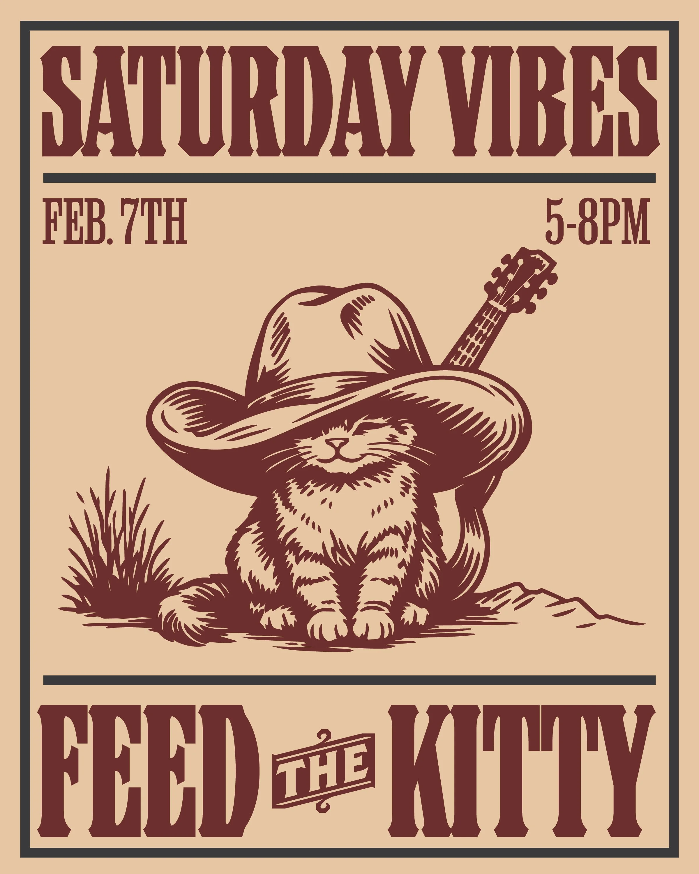 Saturday Vibes: Feed the Kitty