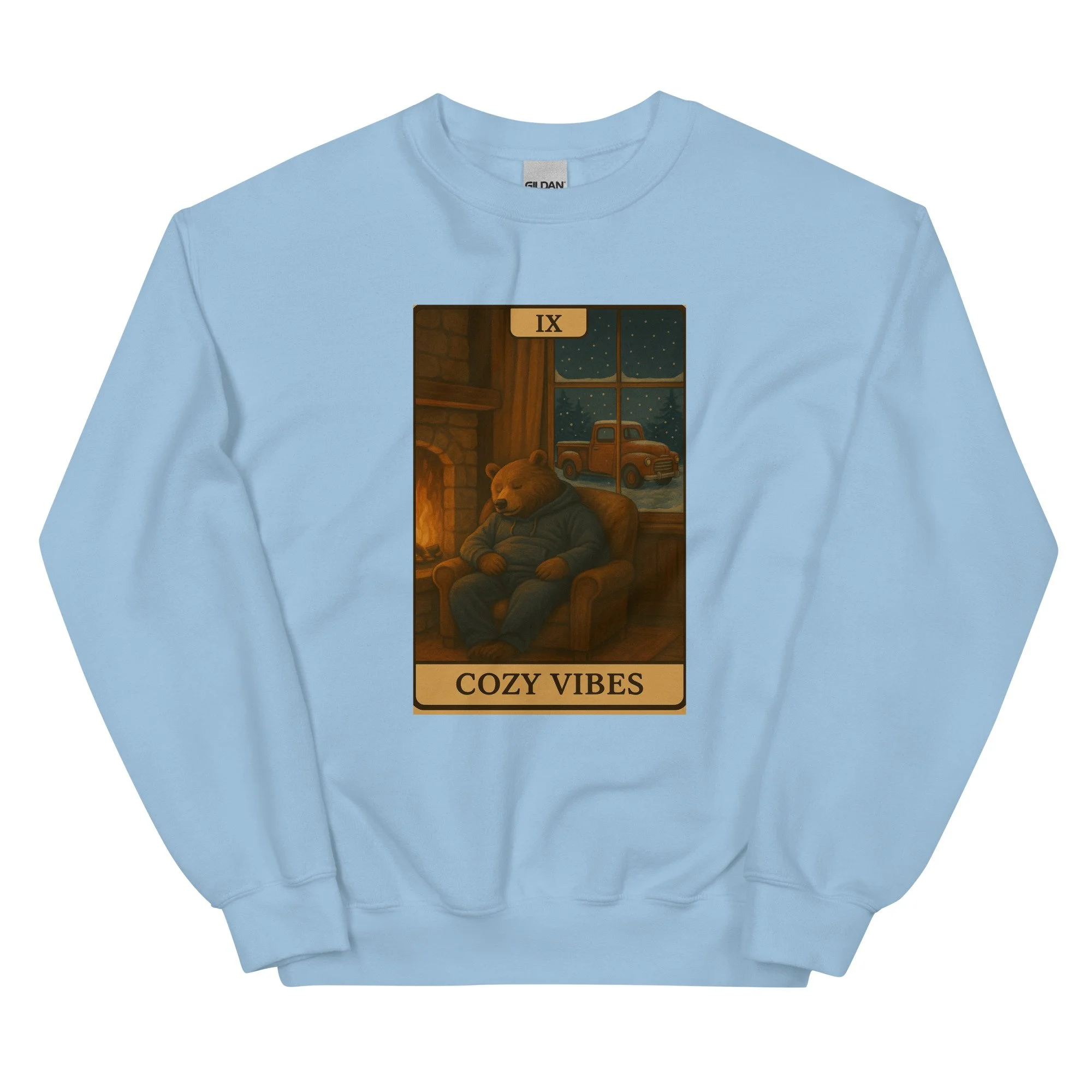 Cozy Vibes Inside Crewneck