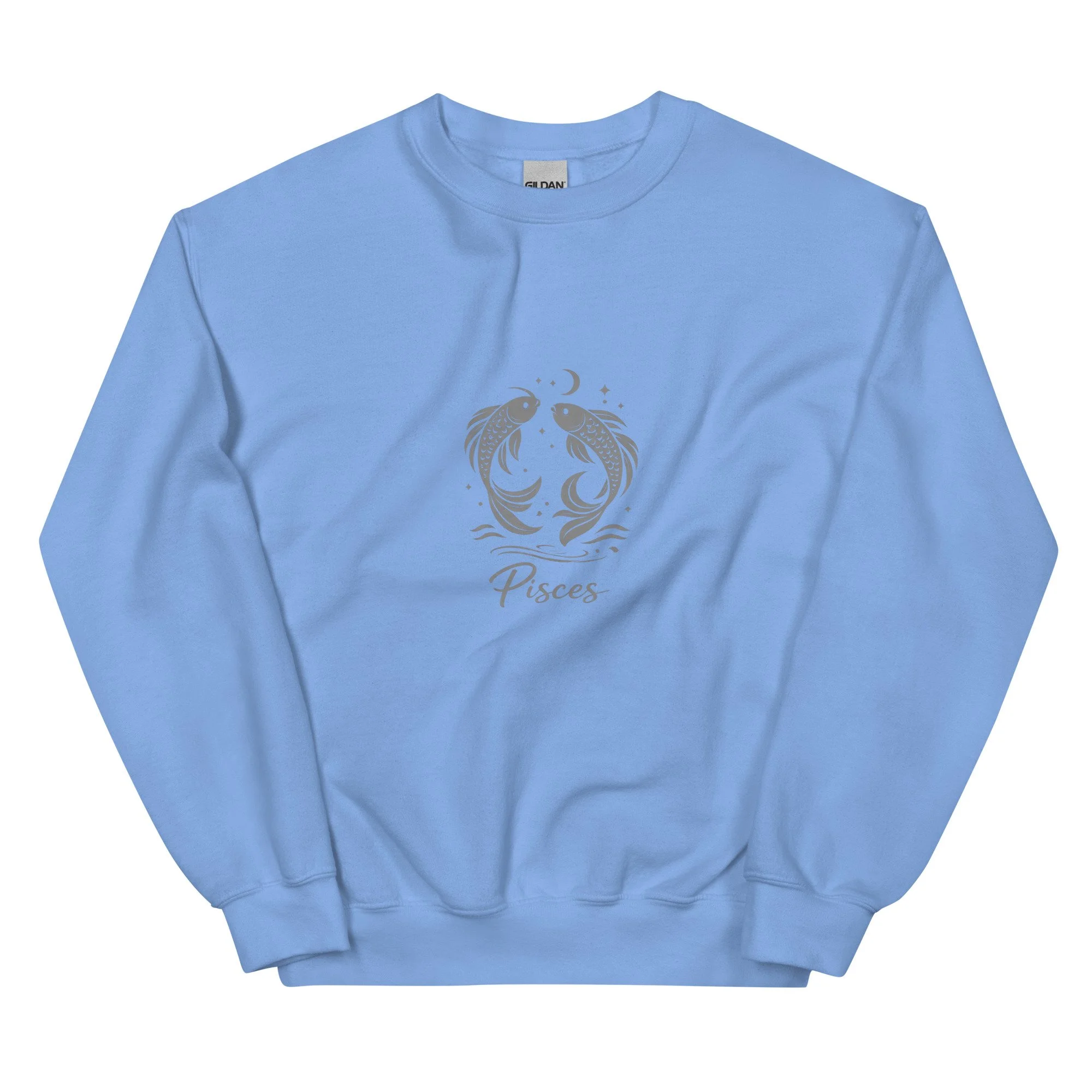 Pisces (Gray) Crewneck