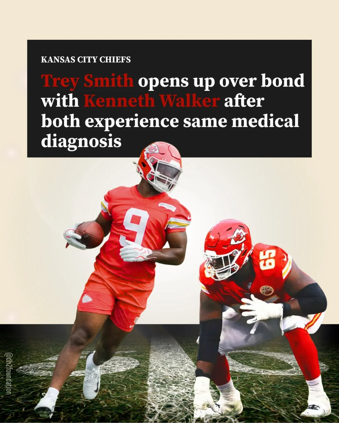 You may have never thrown a football but you do have something in common with Trey Smith and Kenneth Walker -- you're susceptible to blood clots just like they are. 

A lot of people think if they maintain an active lifestyle, they're not at risk for