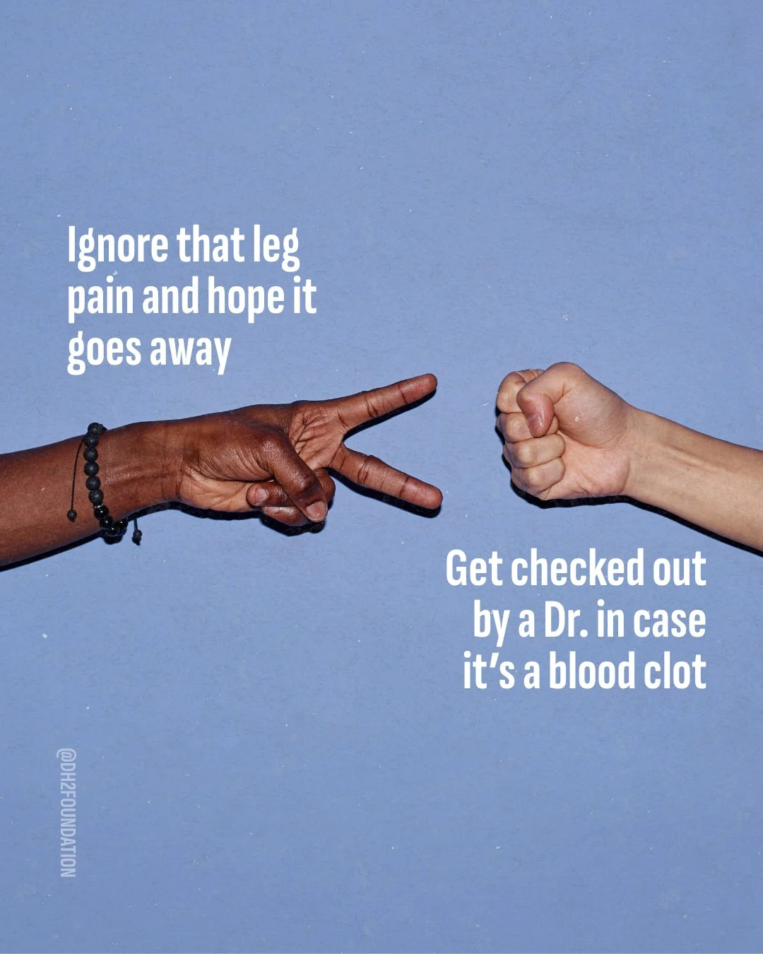 Lose the game, don't lose your life. 

Leg pain can be a warning sign of deep vein thrombosis which can turn deadly if left untreated. Don't ignore your symptoms. Get checked out ASAP if you have leg pain, an unexplained cough, chest pain, or nausea.