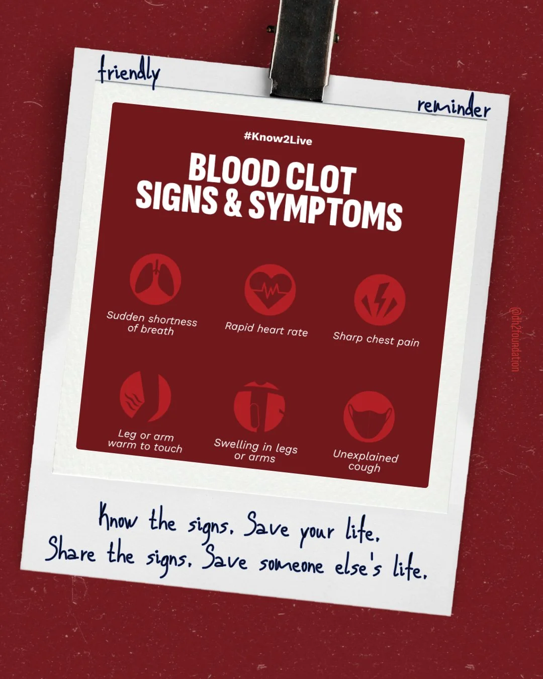 Shortness of breath could be anxiety or it could be a blood clot. 
Rapid heart rate could be dehydration or it could be a blood clot.
Chest pain could be indigestion or it could be a blood clot. 
Leg pain could be a muscle strain or it could be a blo