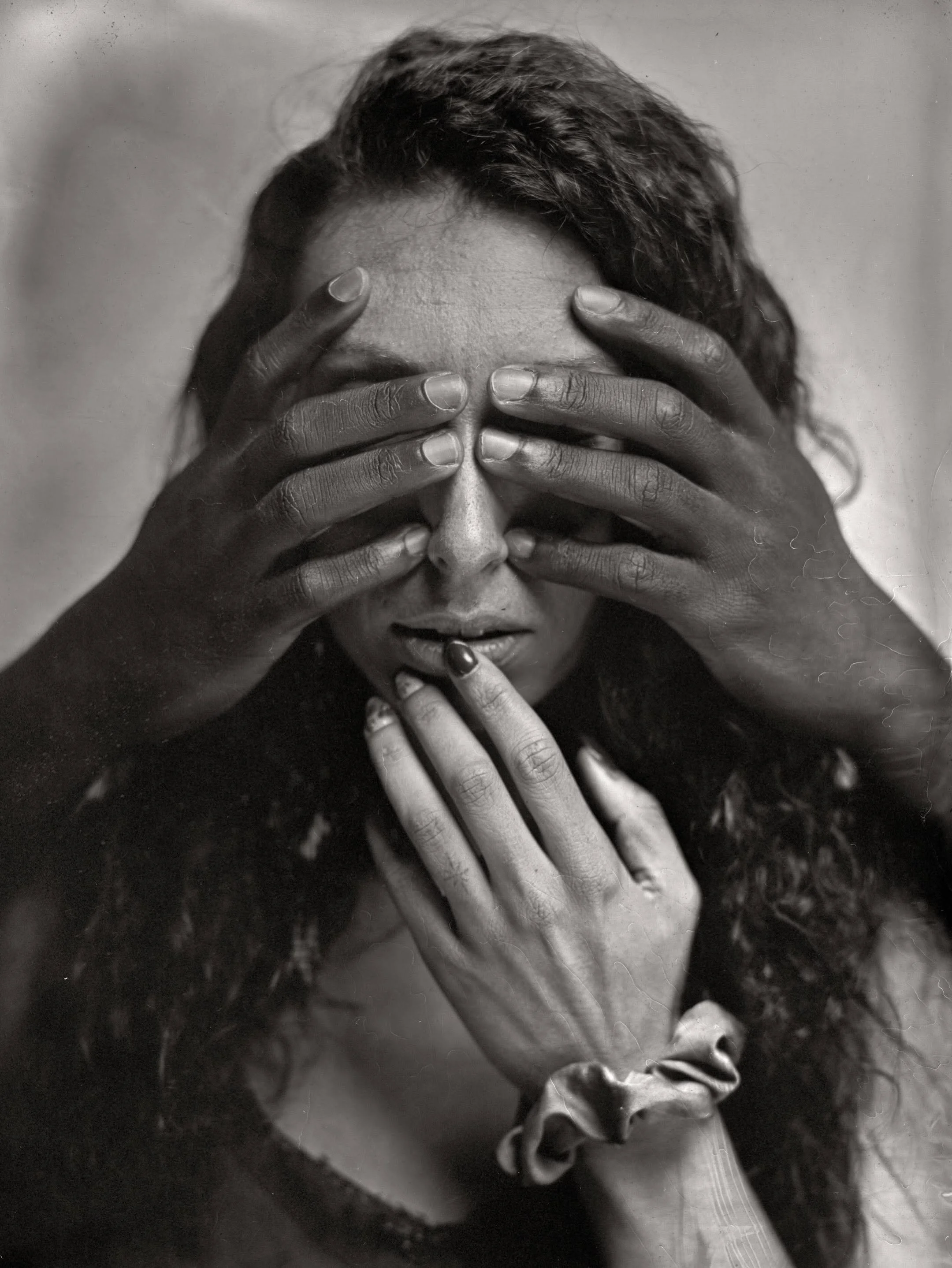 Wet plate Agathe