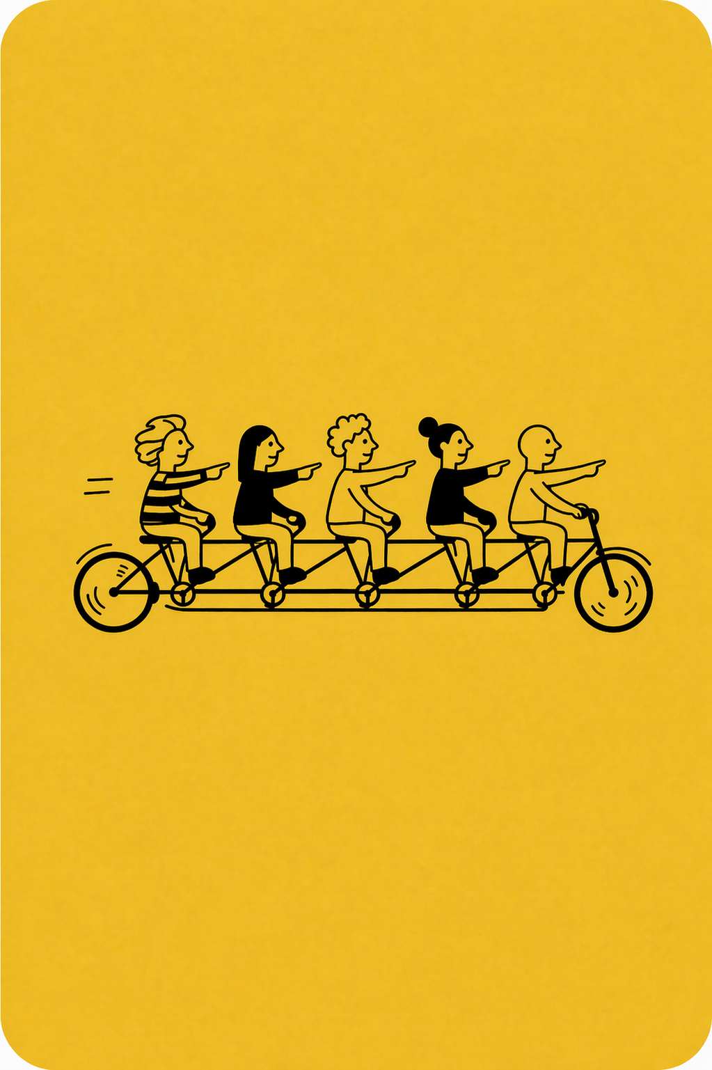 Illustration with three large letters A, C, T. The A is surrounded by people climbing and helping each other, with the word 'Aspire' below. The T is held by two people, with the word 'Thrive' below. The C is embraced by a person, with the word 'Collaborate' below.
