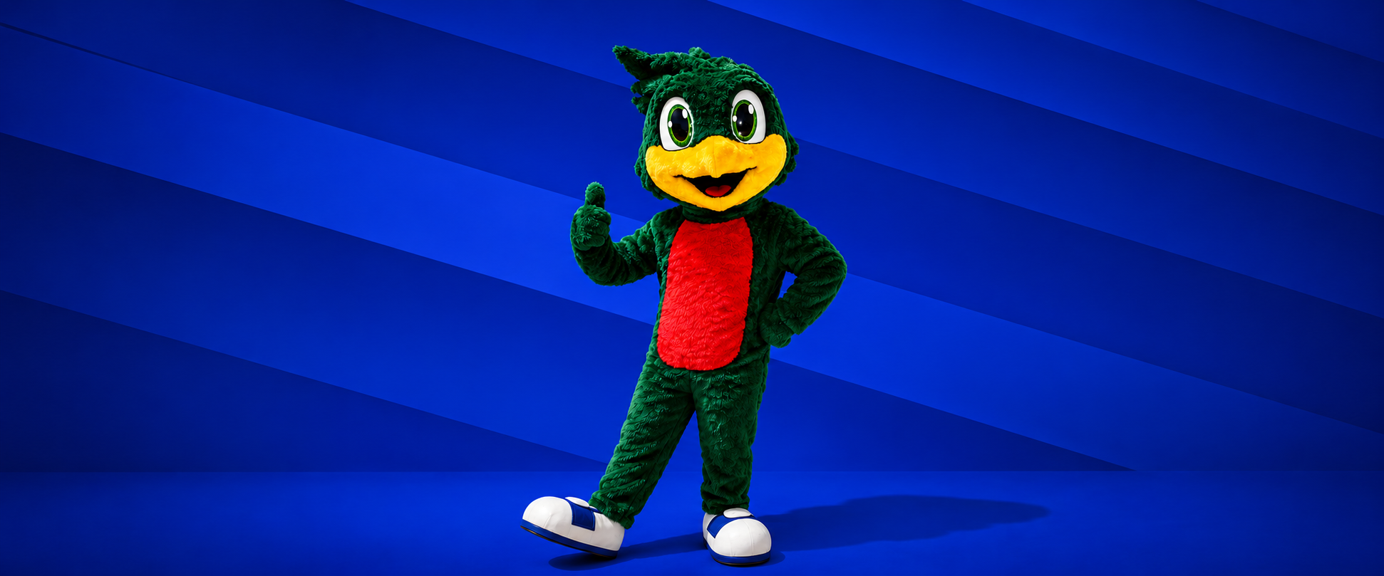 Botarga en fibra de vidrio creada para los Juegos Centroamericanos 2025. Destaca por su diseño detallado, acabados de alta calidad y gran resistencia. Perfecta para eventos y promoción de marca en Guatemala.