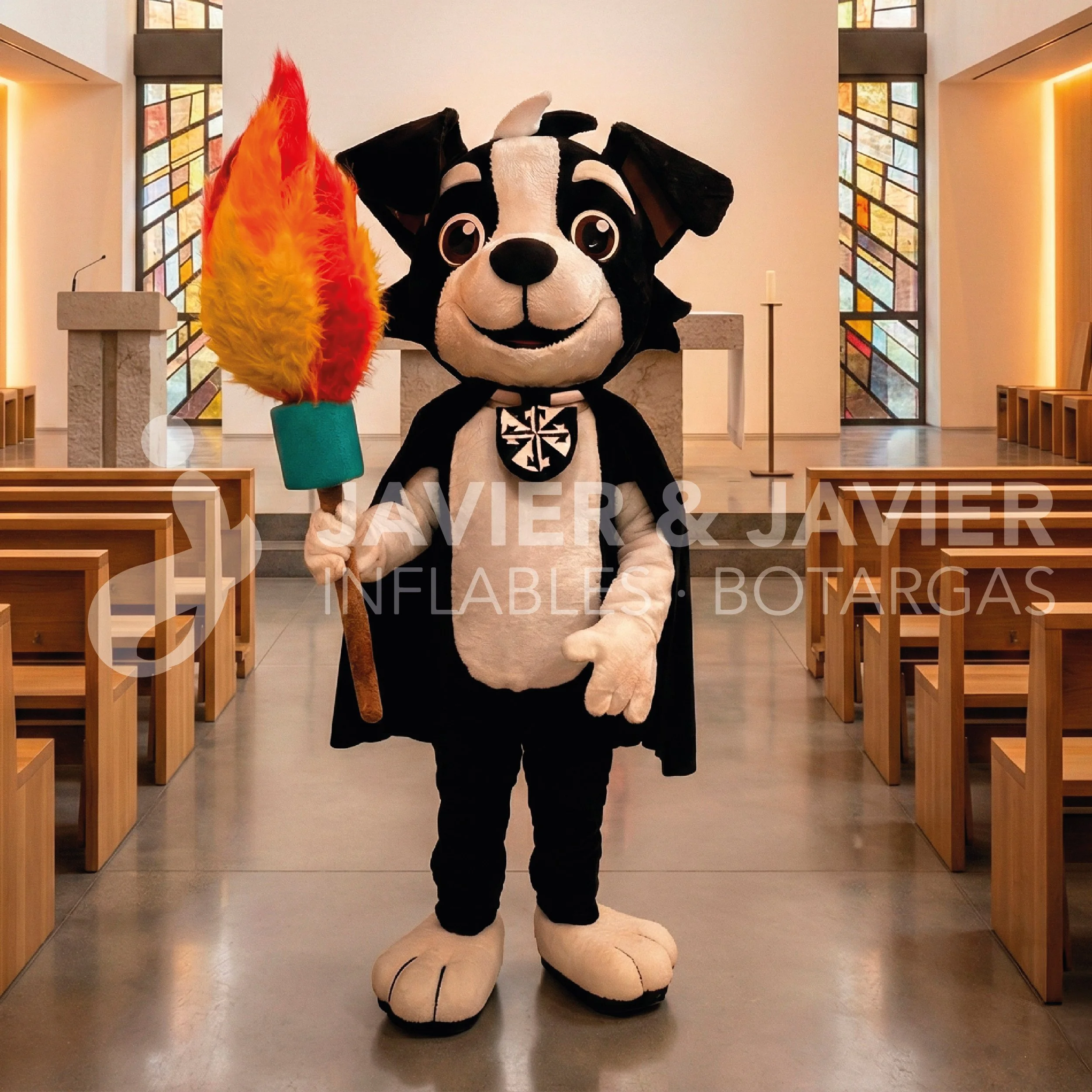 Confección de mascotas publicitarias