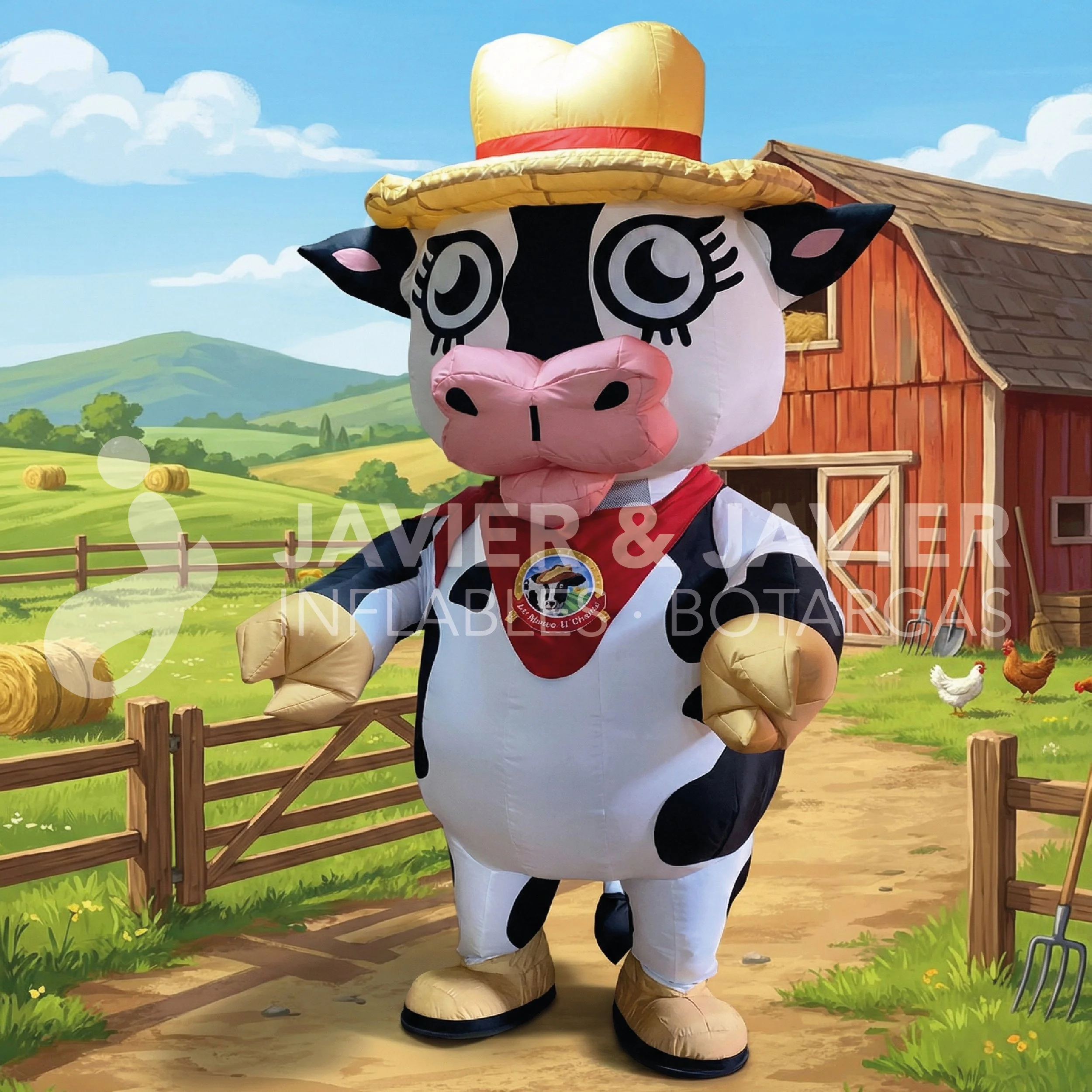 Restauración de inflables publicitarios