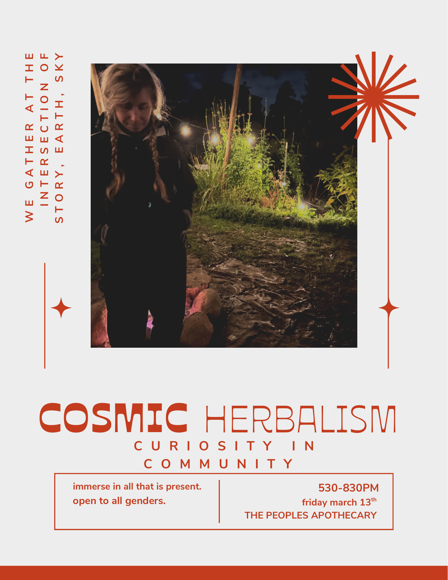 cosmic herbalism: curiosity in community