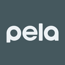 The Peloton logo on a dark background.