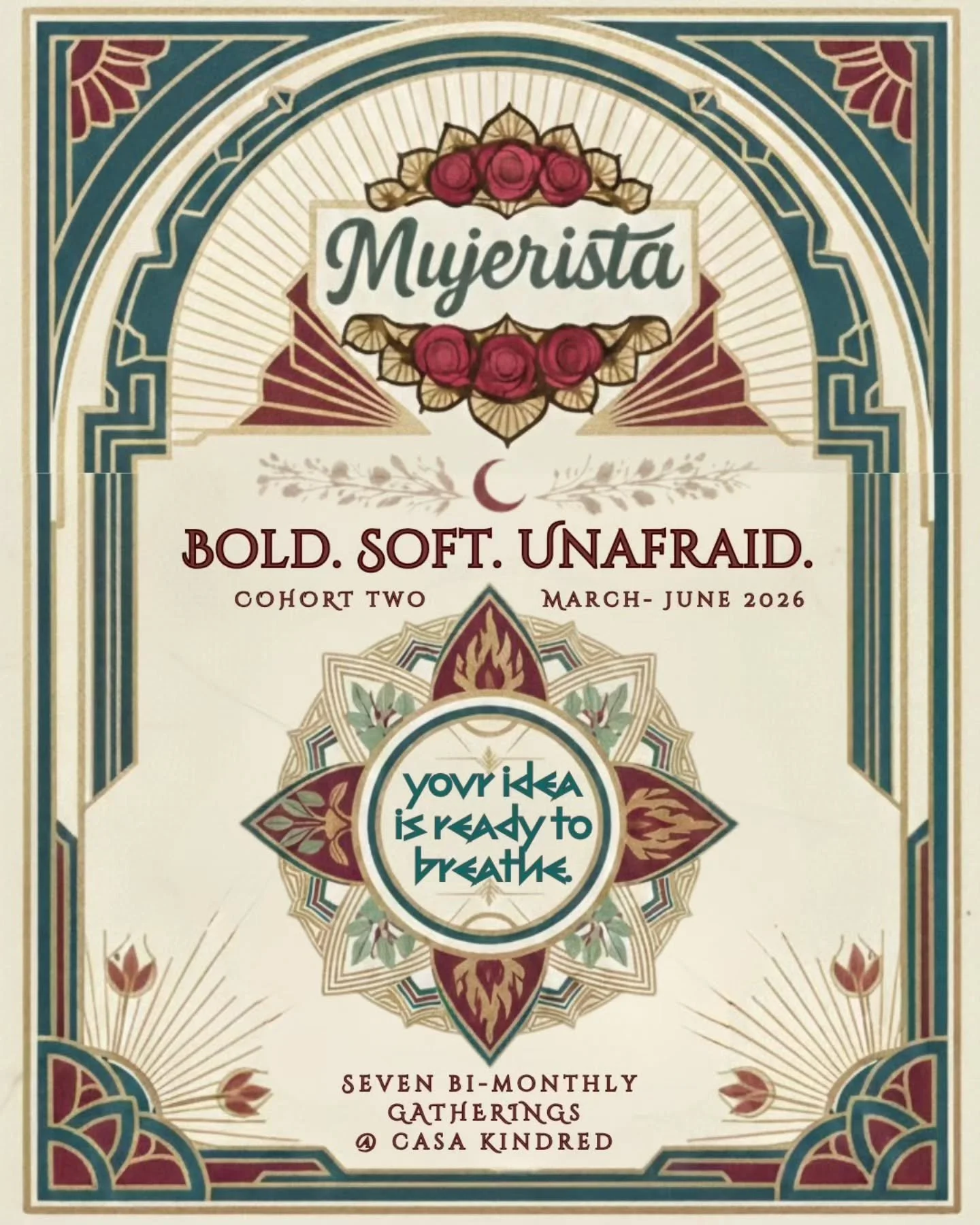 Some spaces change you, even after they end.

Last year&rsquo;s Mujerista Incubator was one of those experiences. The care, honesty, creativity, and courage that Cohort 1 brought into the space continues to ripple outward in ways we are still witness