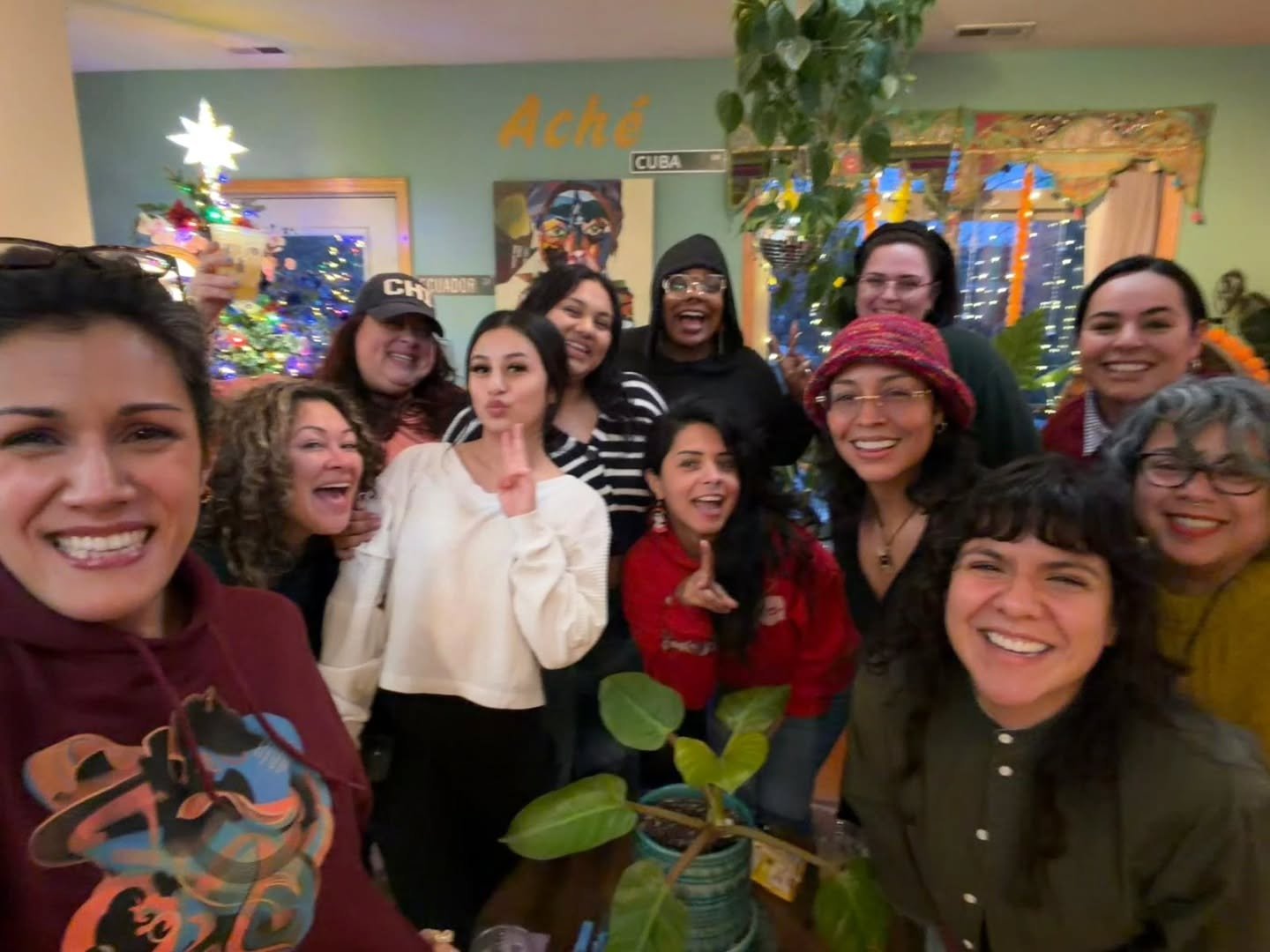 Hermanas,

If you feel a quiet whisper pulling you toward community, a desire to talk things through without having to perform, to be held while also witnessing others, there is space for you here 🌹

The world feels heavy. Politically, collectively,