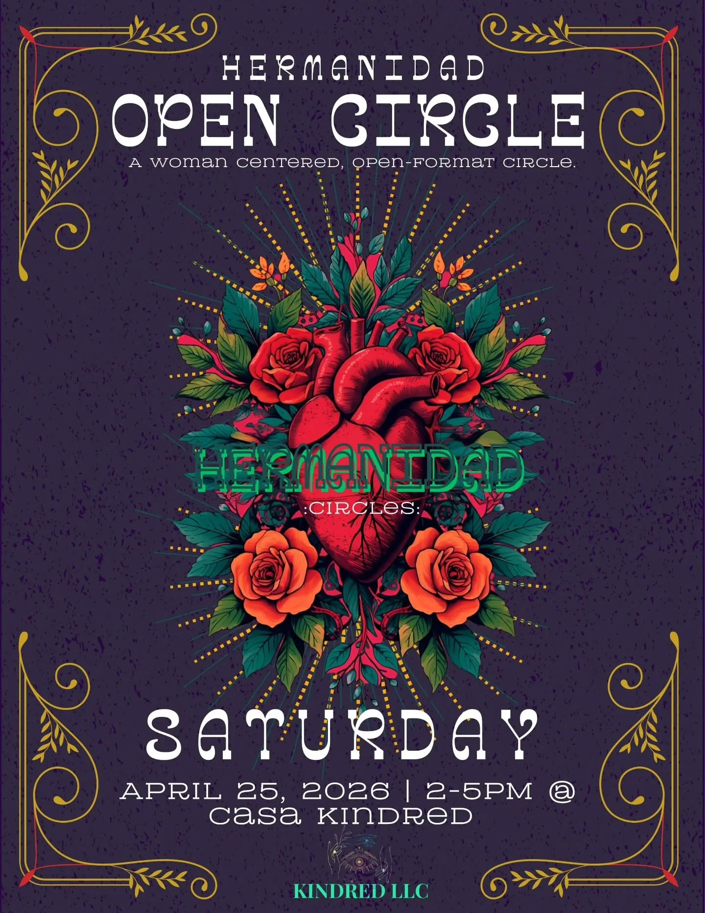 Two circles. One intention. 

We started Hermanidad and MANO because something felt missing. We noticed a craving for spaces to slow down. To reflect. To speak honestly and listen differently.
This isn't just about gender. It&rsquo;s about life, rela
