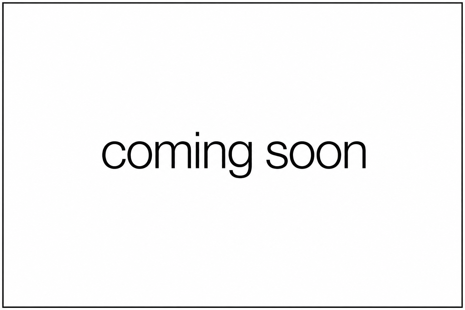 Coming soon...