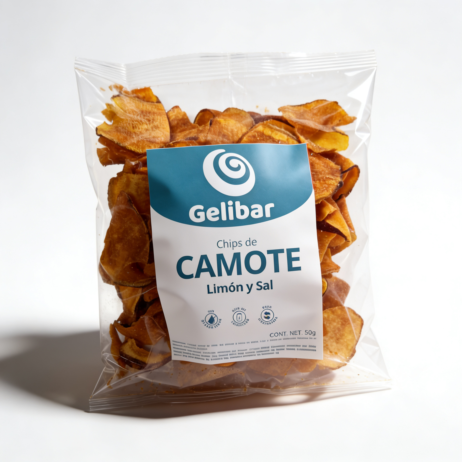 Chips de camote y jícama