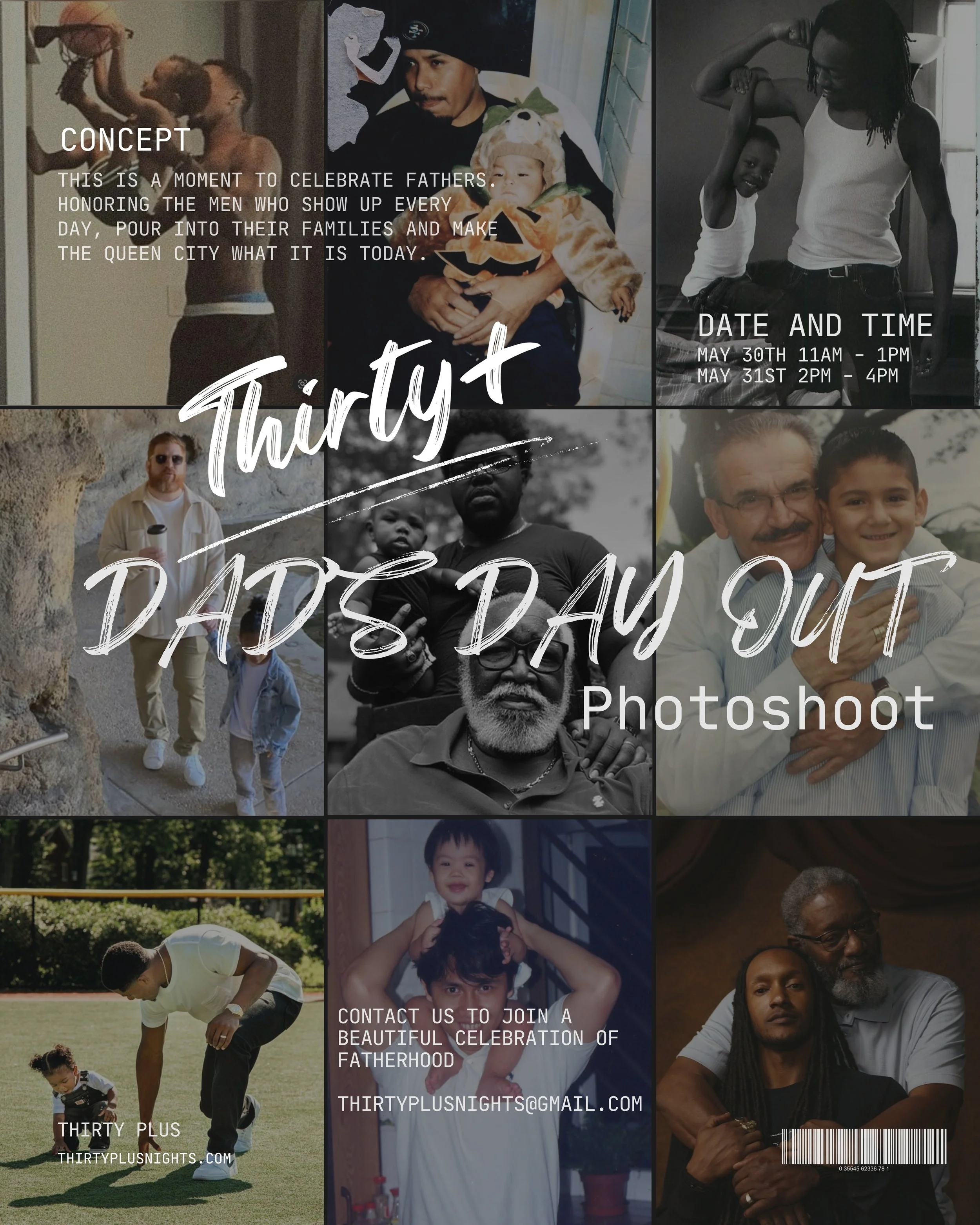DAD'S DAY OUT PHOTOSHOOT (afternoon SESSION)