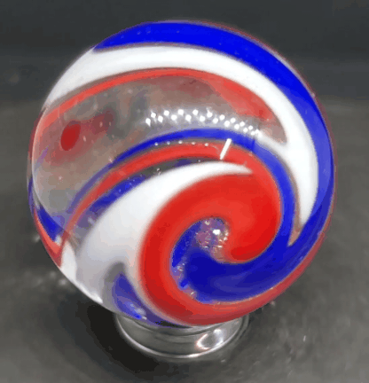 Sparkling Patriot - Torsion Style Marble