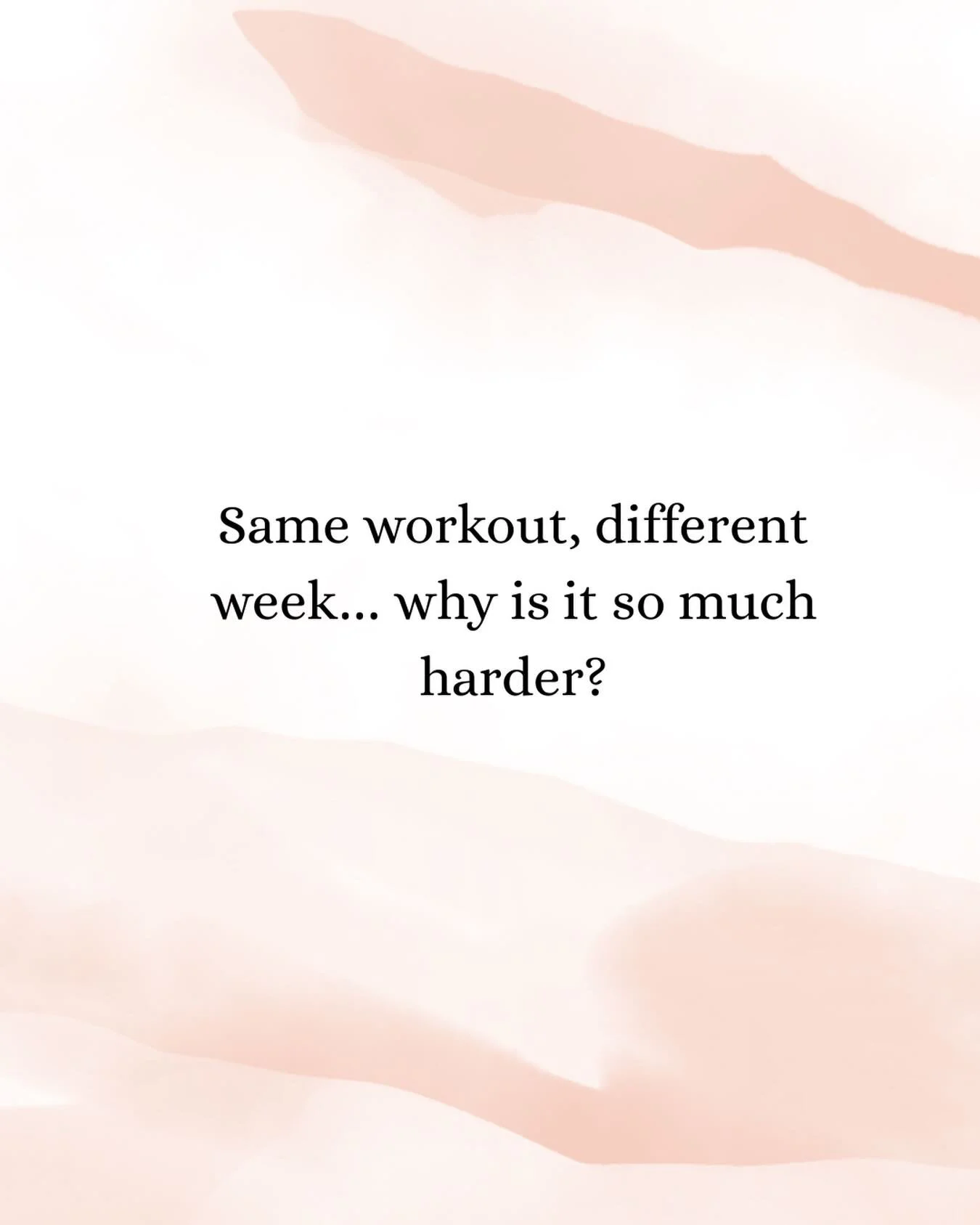 You go into your usual workout thinking it&rsquo;ll be fine&hellip;
and suddenly everything feels heavier than usual.

You get tired faster, your body feels off, and even simple movements feel like effort.

It&rsquo;s frustrating, especially when you