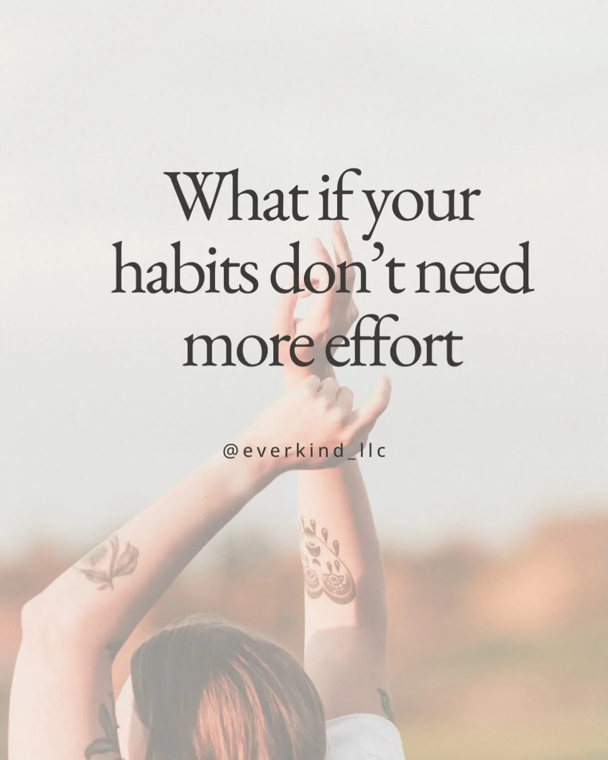 You don&rsquo;t fail your habits because you don&rsquo;t care.
You fail because every time you miss a day,
you turn it into proof that something is wrong with you.
So you stop.
Not because you&rsquo;re lazy&mdash;
But because you are labeling yoursel