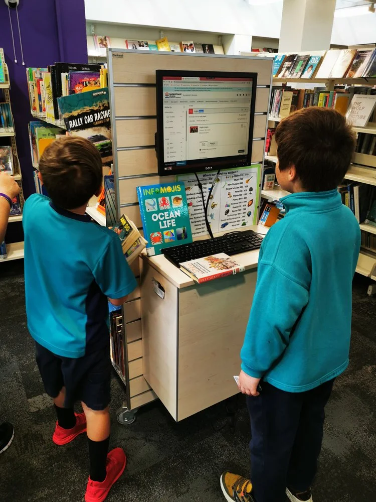Community 6 Trip to Warkworth Library