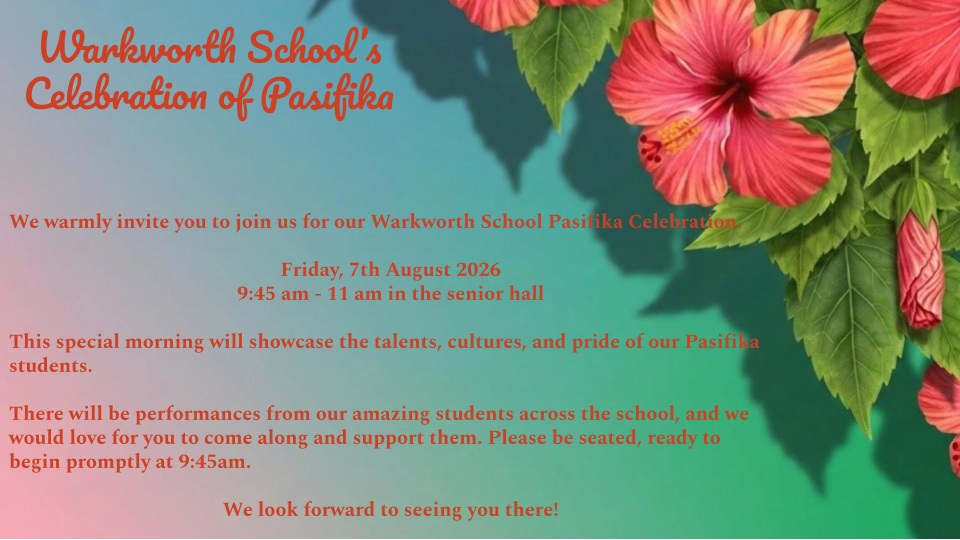 Warkworth School Pasifika Celebration Concert