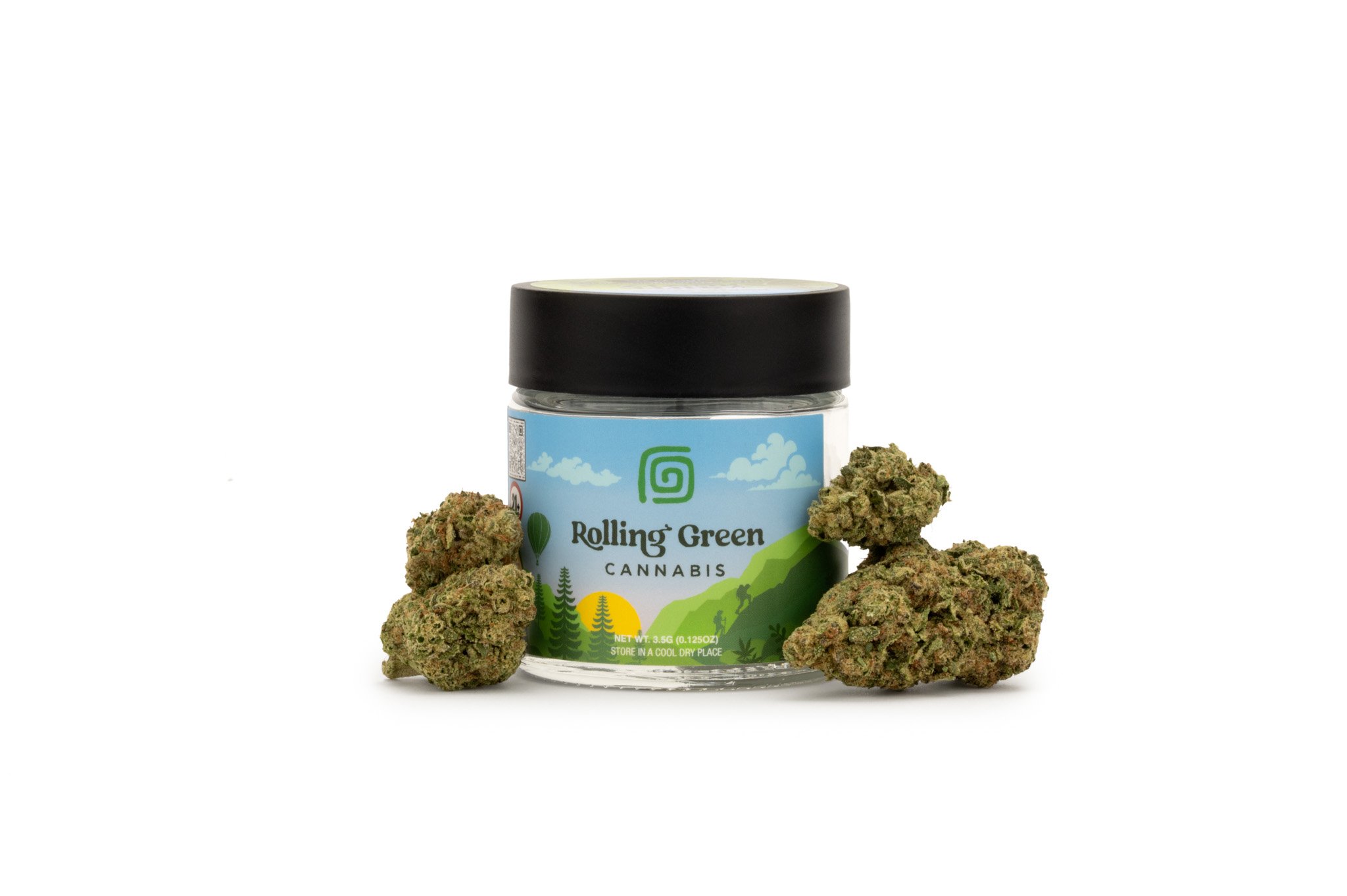 Lemon Cherry Gelato Cannabis Jar