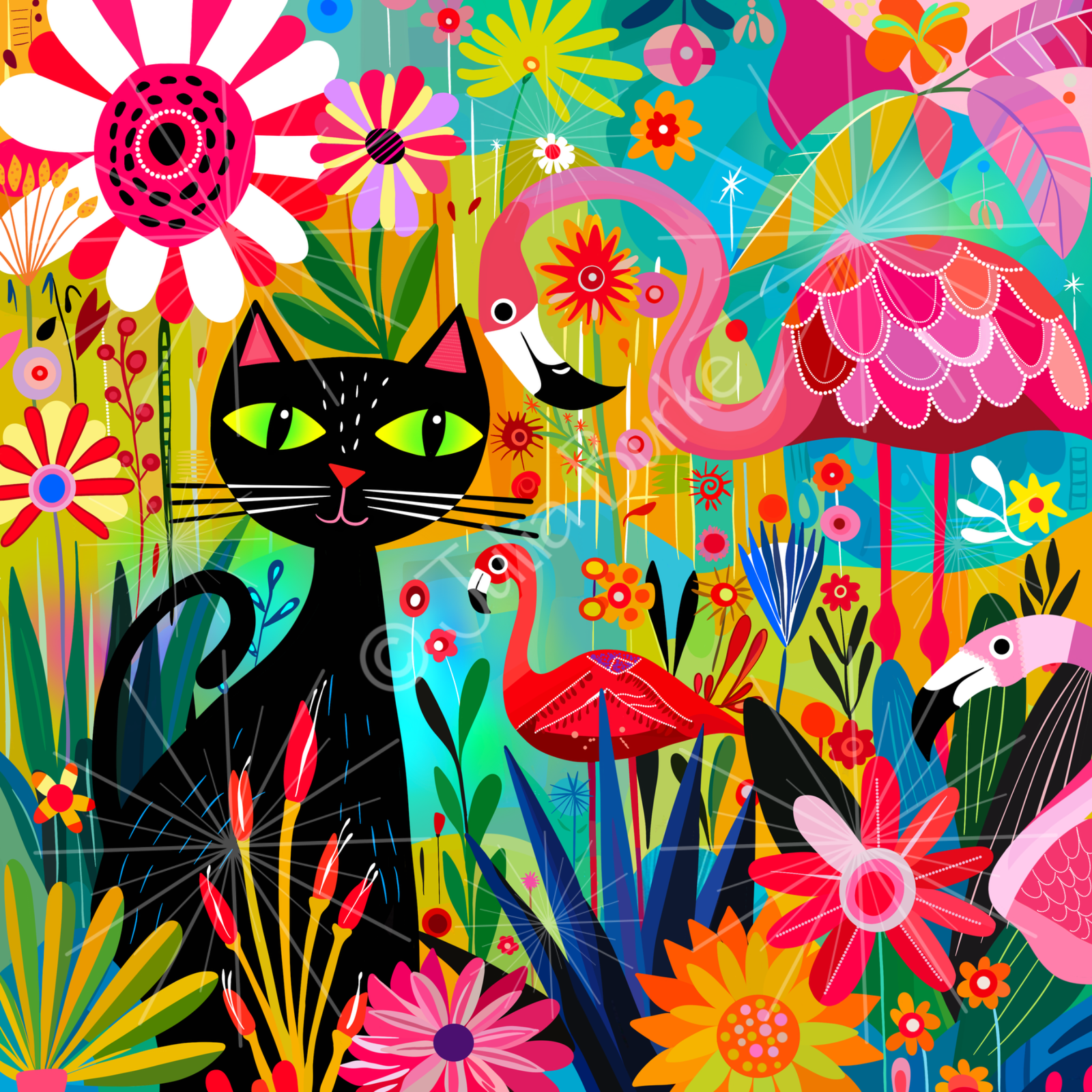 ”Flamingo Friends”