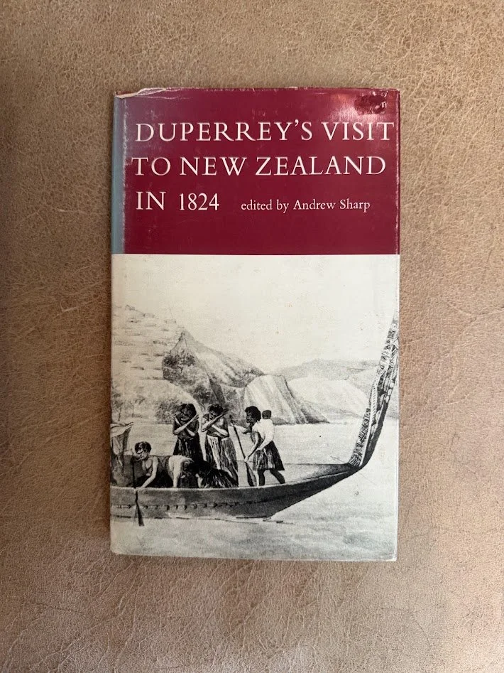 Duperrey's visit to New Zealand in 1824
