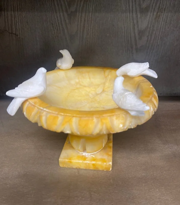 Antique - Italian Marble Bowl