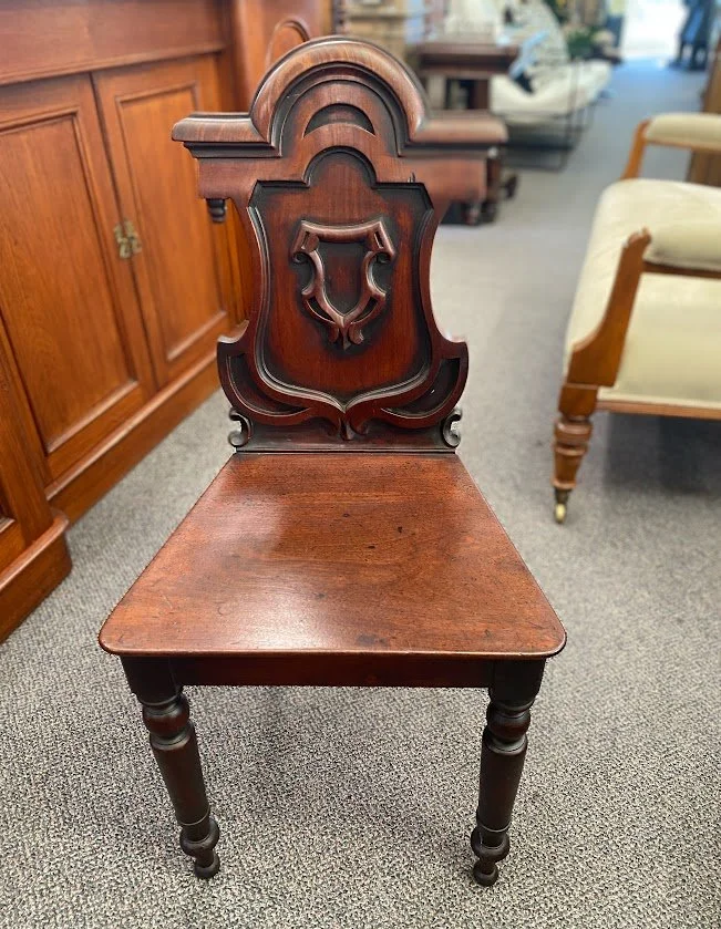 Antique - Victorian Hall Chair
