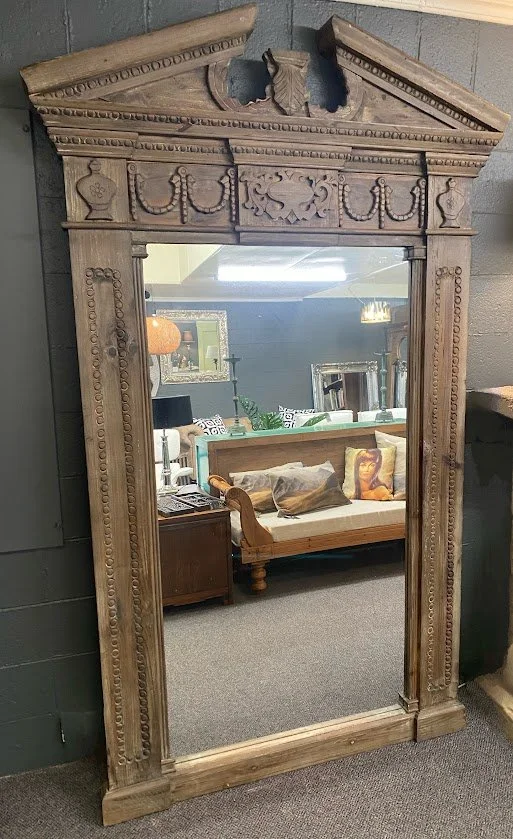 New - Rustic Timber framed Mirror