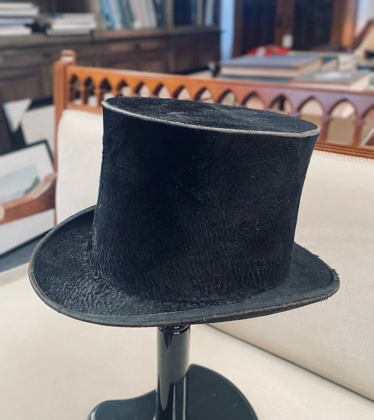 Vintage Silk Plush Top Hat (Woodrow & Sons London)