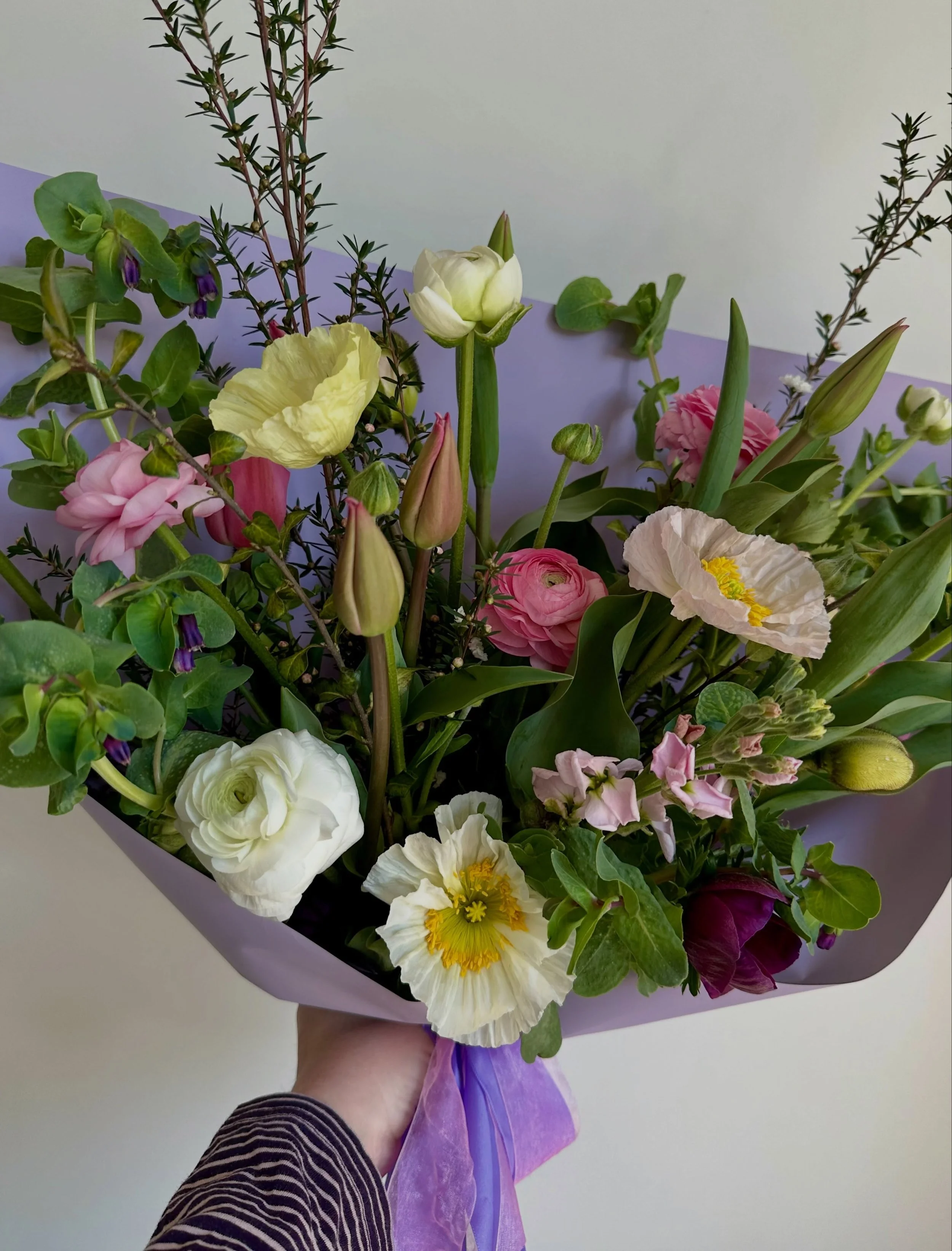 Ok this one deserved a spot on the grid 🤍 Spring bouquets are now available to order! Flick me a message if you want to treat yourself or someone you love. X